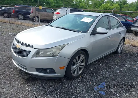 2013 Chevrolet Cruze Ltz из США, поврежденный, VIN 1G1PG5SB9D7307498